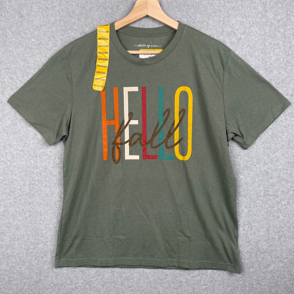 J2533 State of MIne Graphic Tee Size Medium